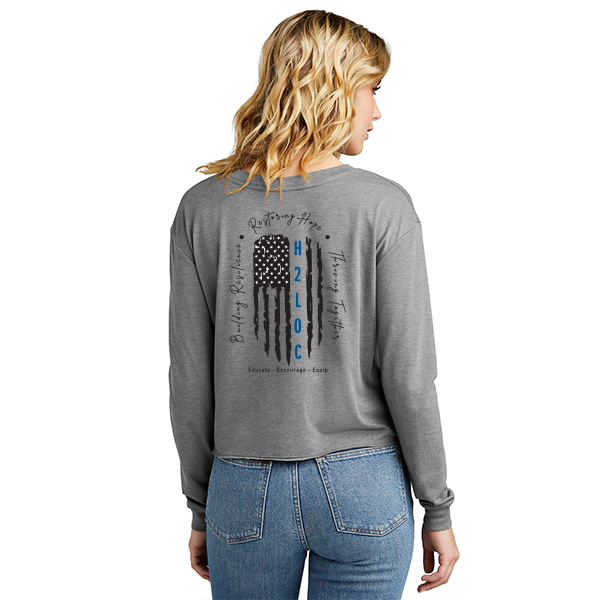 District Women's Perfect Tri Midi Long Sleeve Tee - Image 3